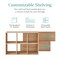 Best Choice Products 6-Cube Bookshelf, 11in Display Storage System, Organizer w/ Removable Back Panels